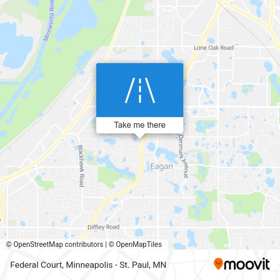Federal Court map