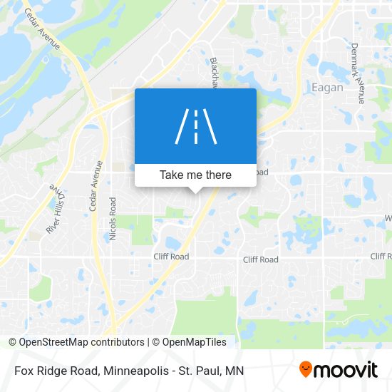 Fox Ridge Road map