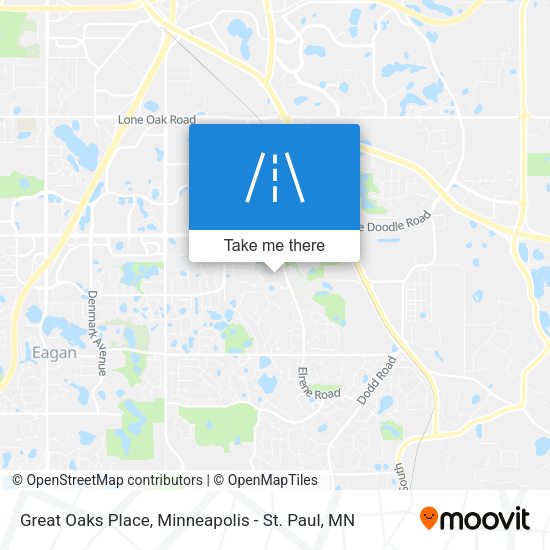 Mapa de Great Oaks Place