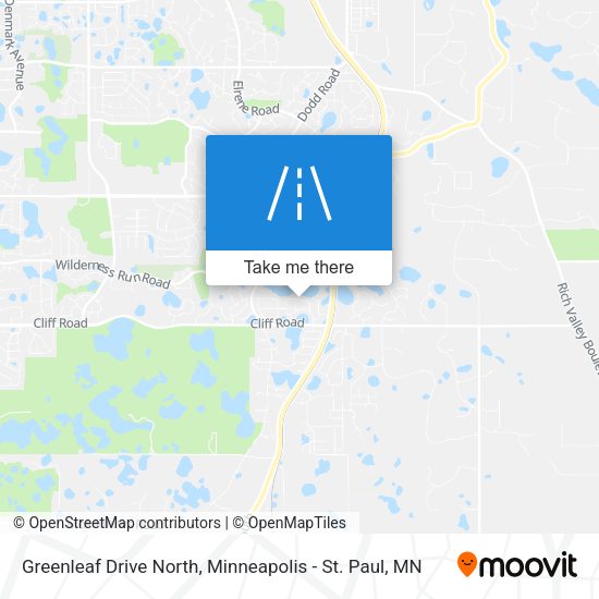 Greenleaf Drive North map