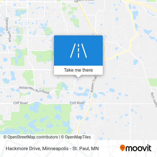Mapa de Hackmore Drive