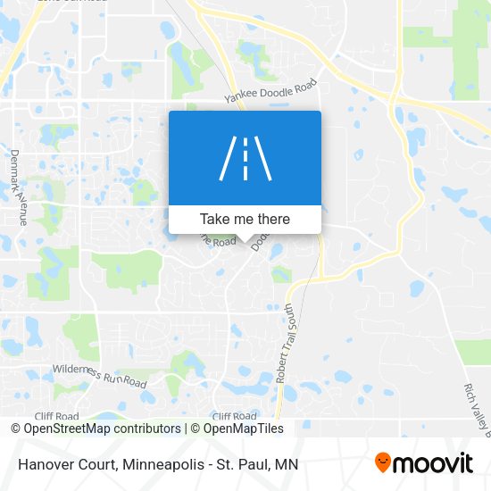 Hanover Court map