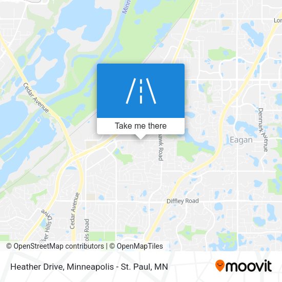 Heather Drive map