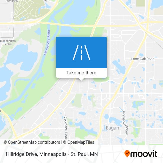 Hillridge Drive map