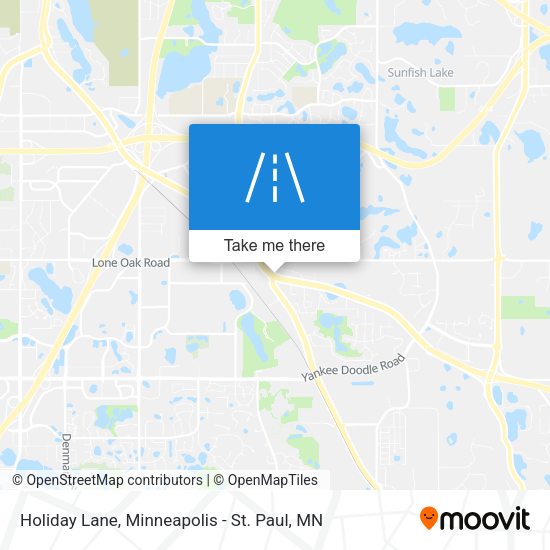 Mapa de Holiday Lane