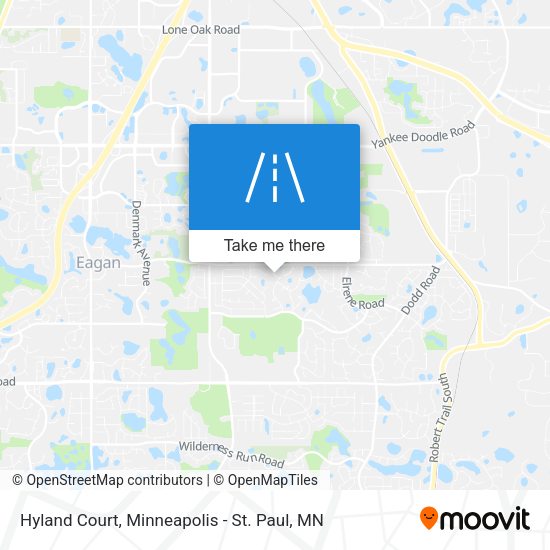 Hyland Court map