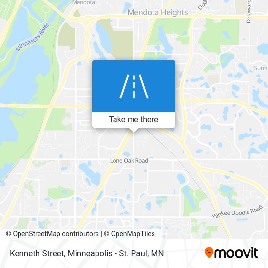 Kenneth Street map