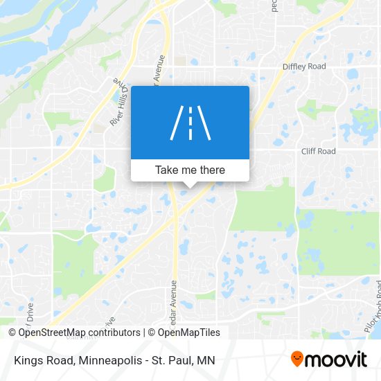 Mapa de Kings Road