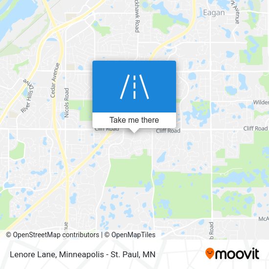 Lenore Lane map