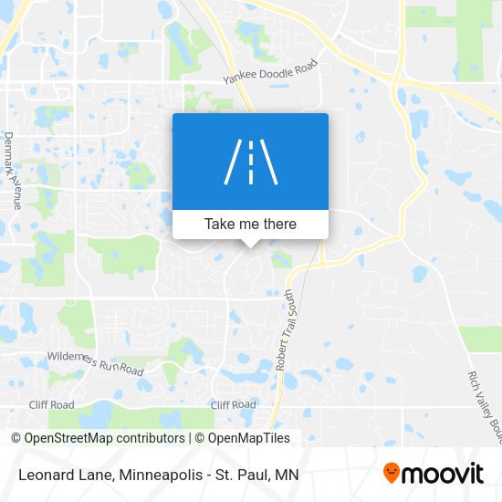 Leonard Lane map