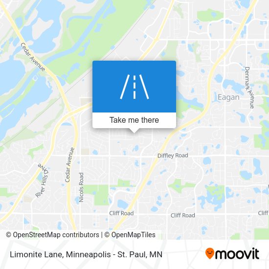 Limonite Lane map