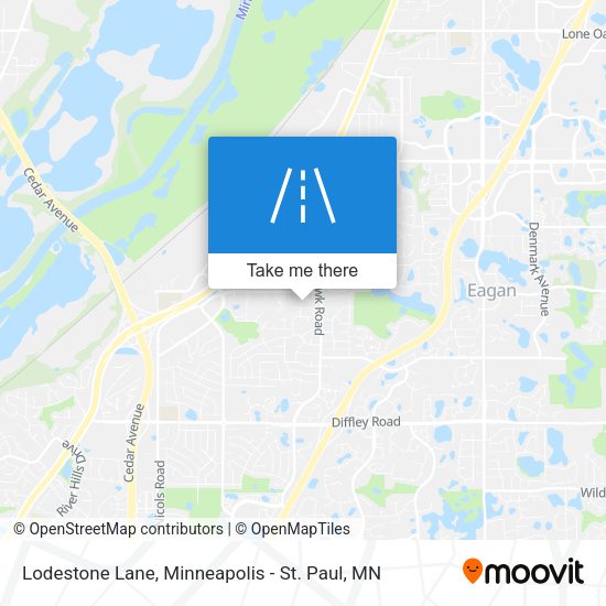 Lodestone Lane map