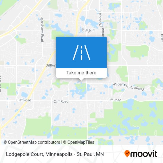 Lodgepole Court map