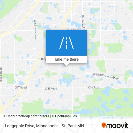 Lodgepole Drive map