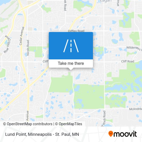 Lund Point map