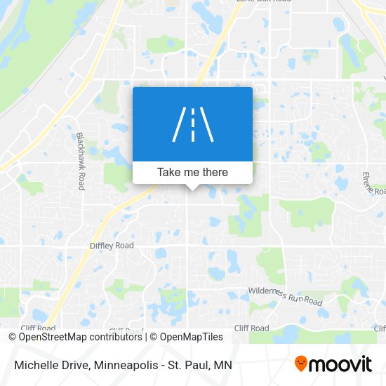 Mapa de Michelle Drive