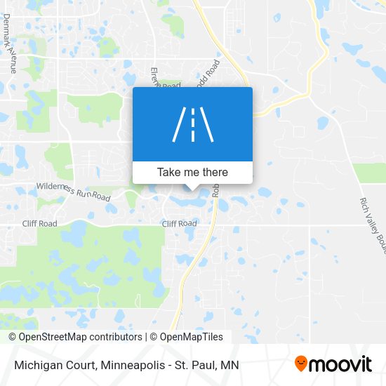 Michigan Court map