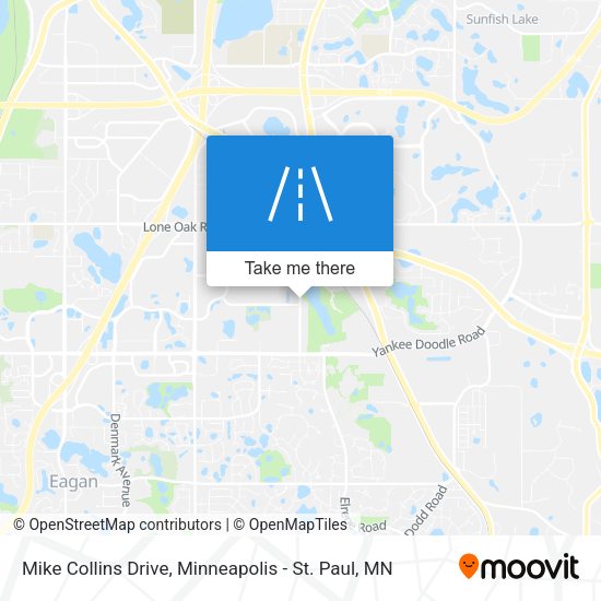 Mike Collins Drive map