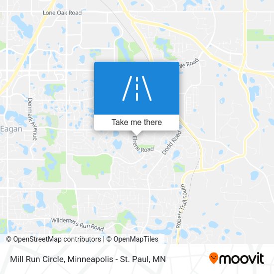 Mill Run Circle map