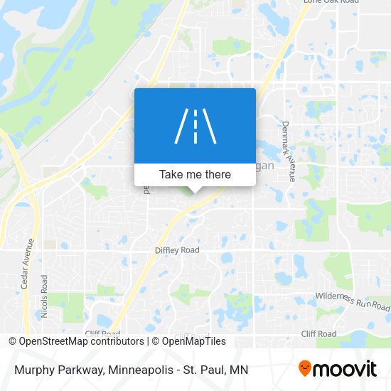 Mapa de Murphy Parkway
