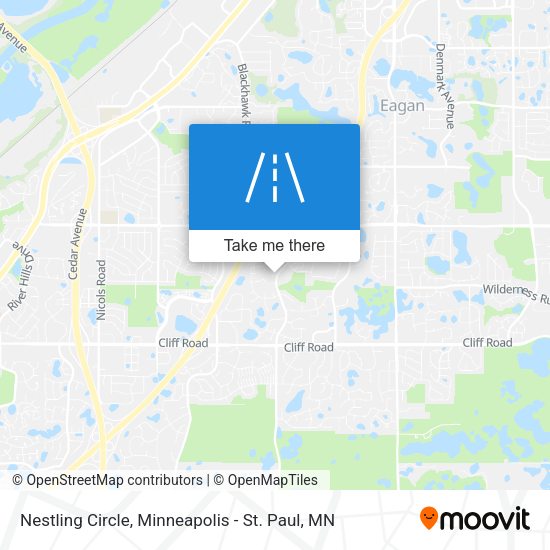 Nestling Circle map