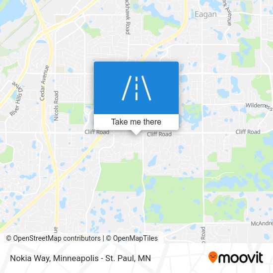 Nokia Way map