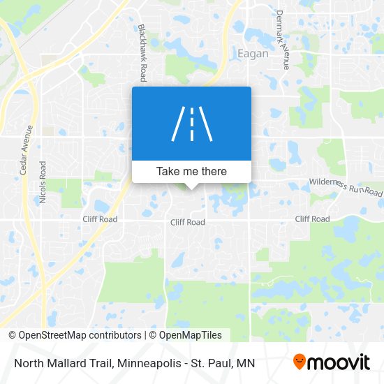 North Mallard Trail map
