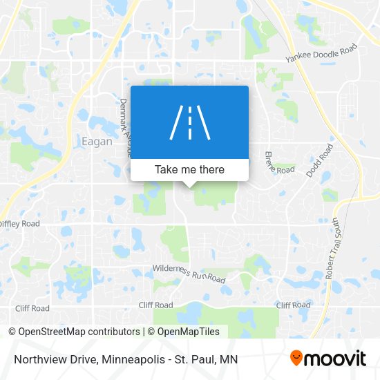 Mapa de Northview Drive