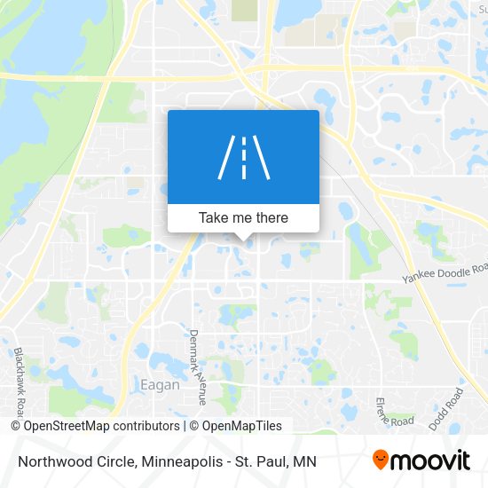 Northwood Circle map