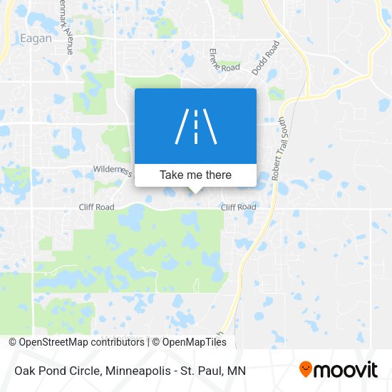 Mapa de Oak Pond Circle