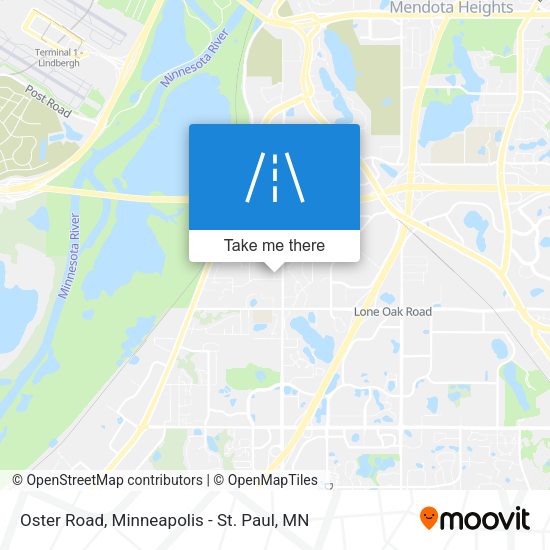 Mapa de Oster Road