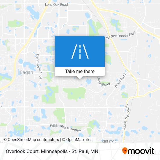 Mapa de Overlook Court