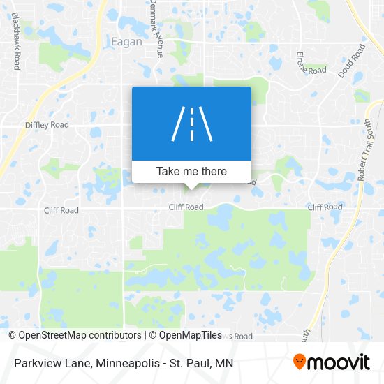 Parkview Lane map