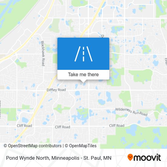 Mapa de Pond Wynde North