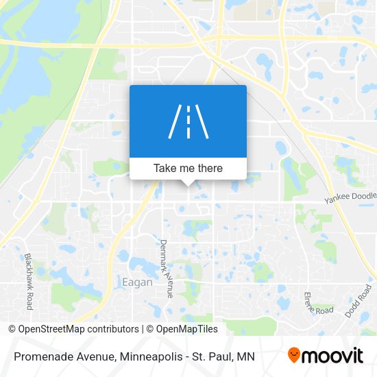 Promenade Avenue map