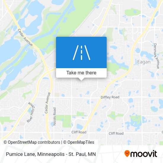 Mapa de Pumice Lane