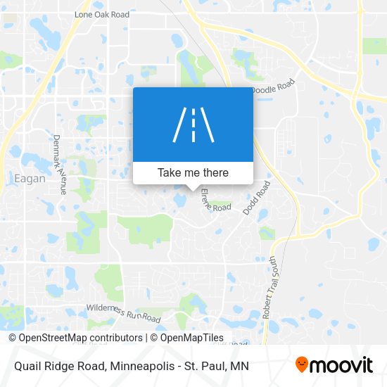 Mapa de Quail Ridge Road