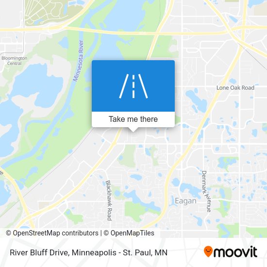Mapa de River Bluff Drive