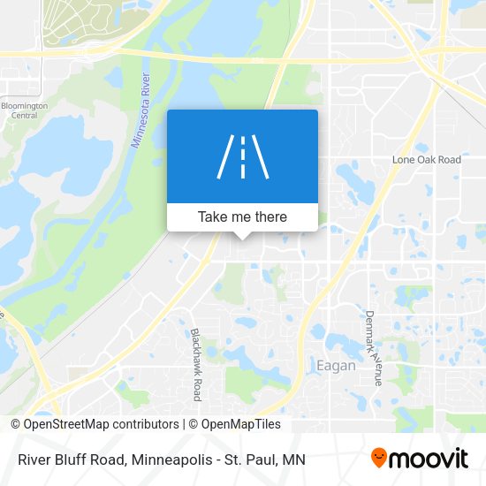 Mapa de River Bluff Road