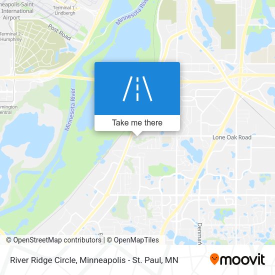 River Ridge Circle map