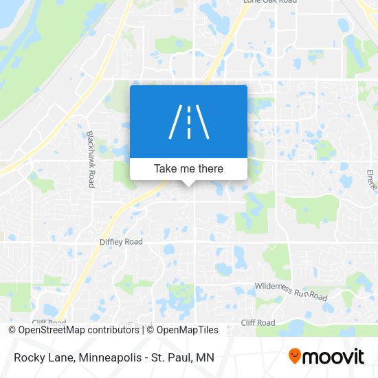 Rocky Lane map