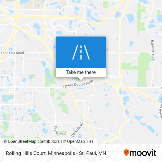 Mapa de Rolling Hills Court
