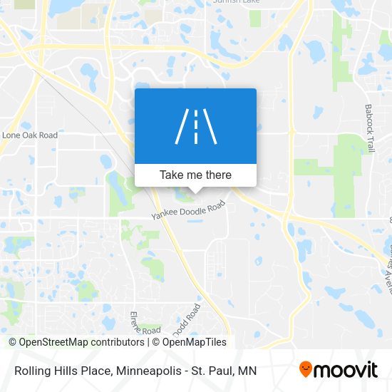 Mapa de Rolling Hills Place