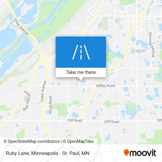 Ruby Lane map