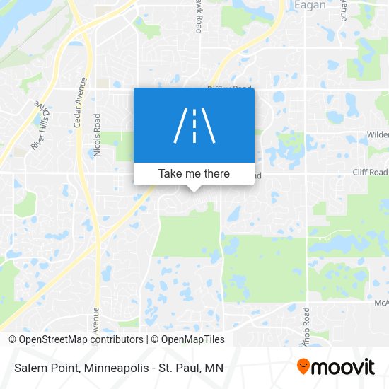 Salem Point map