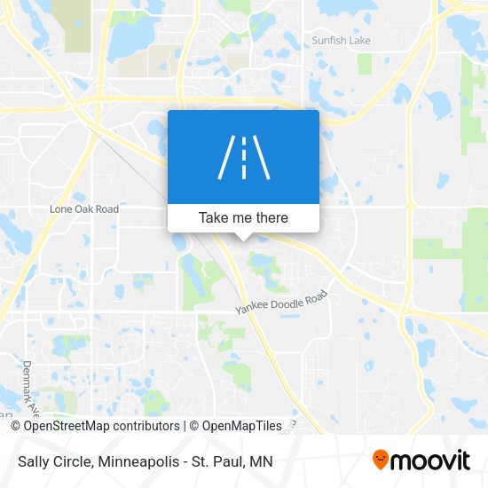 Mapa de Sally Circle