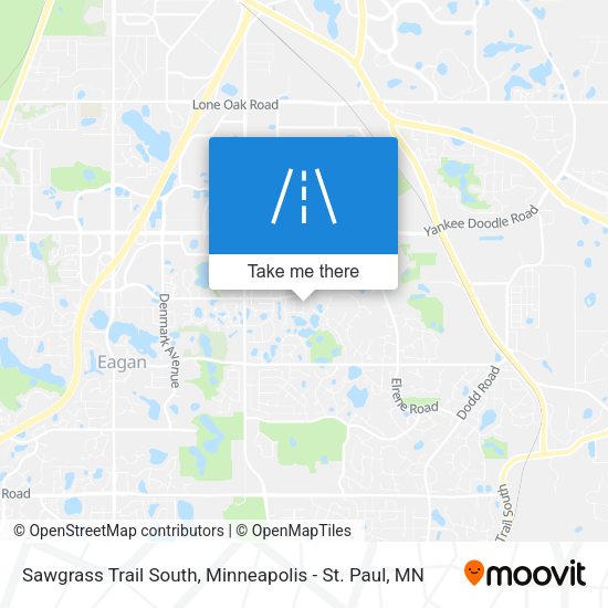 Mapa de Sawgrass Trail South