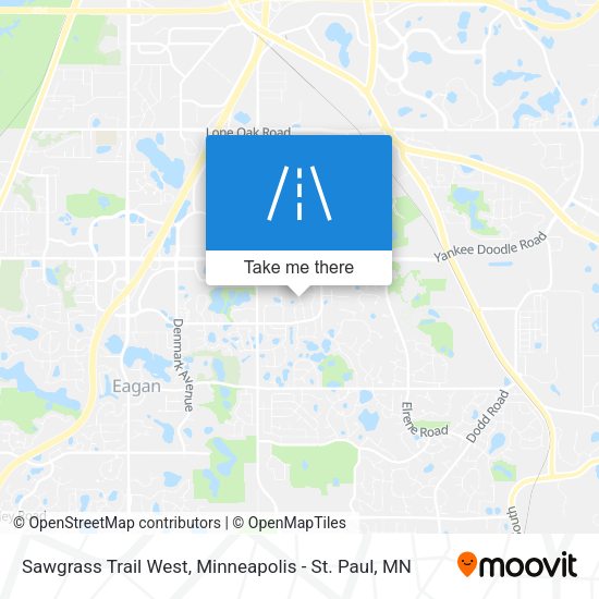 Mapa de Sawgrass Trail West