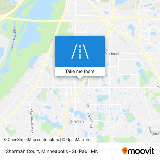 Sherman Court map