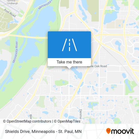 Shields Drive map